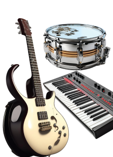 กีต้าร์และ เครื่องดนตรี